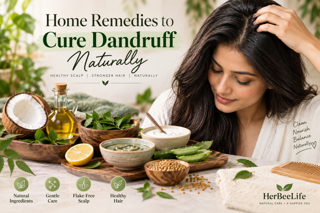 home remedies to cure dandruff naturally