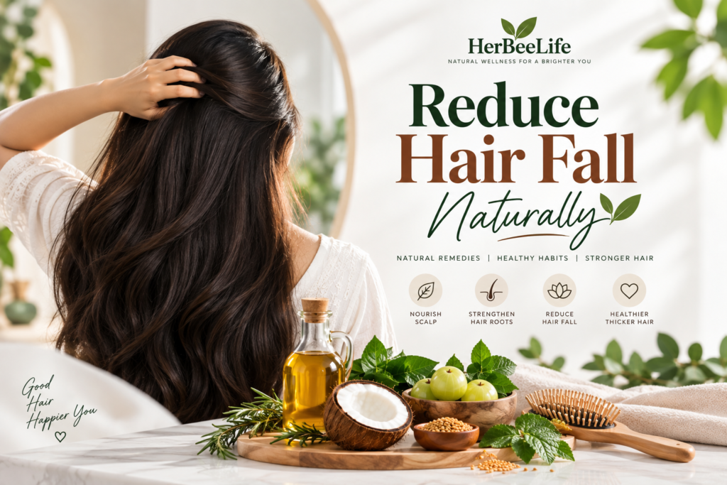 reduce hair fall naturally