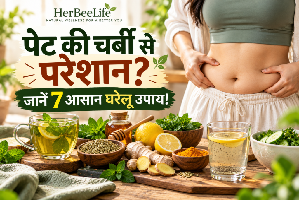 पेट की चर्बी कम करने के घरेलू उपाय
