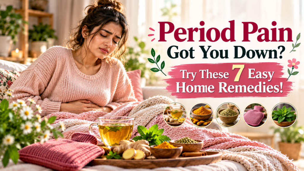 home remedies for period pain