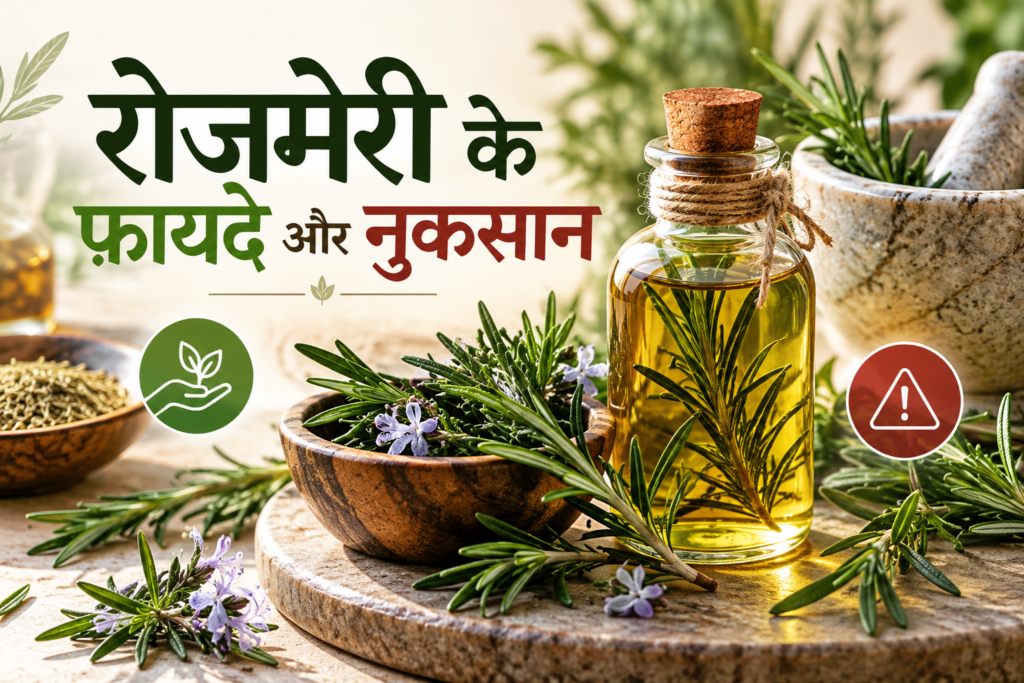 रोज़मेरी के फ़ायदे और नुकसान
