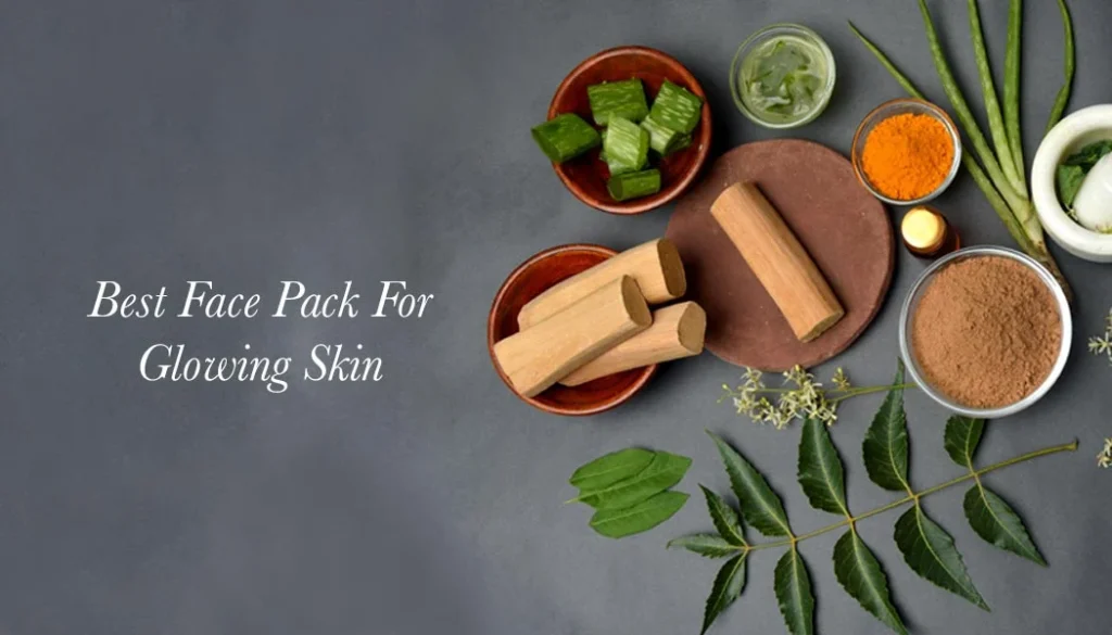 homemade face packs for glowing skin