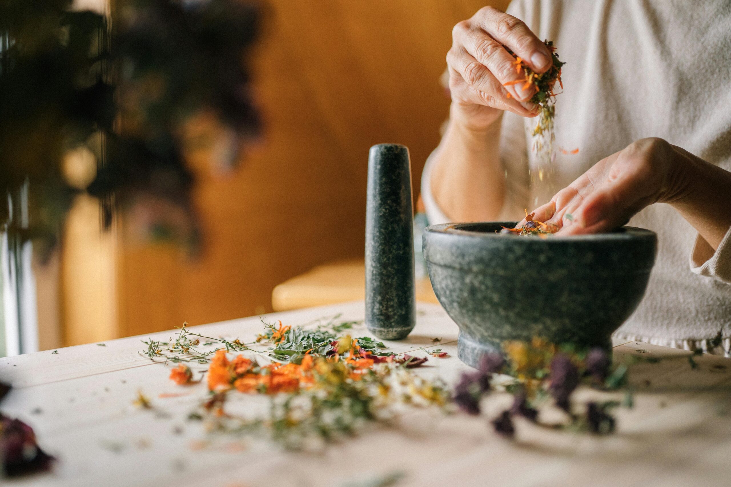 essential herbs for winter