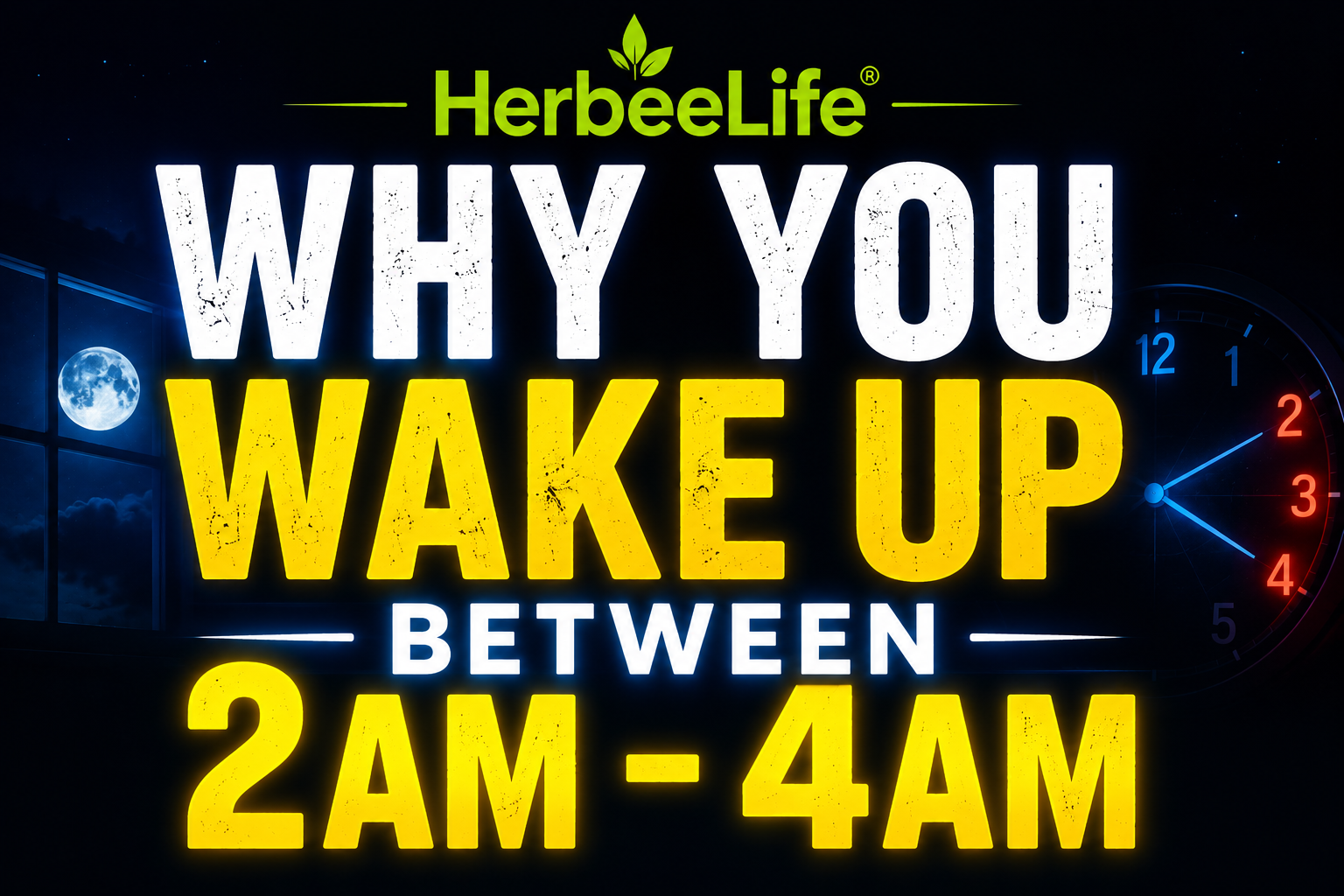 wake up between 2am and 4am