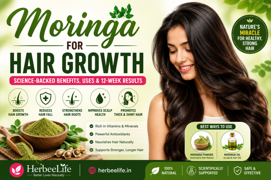 moringa for hair growth