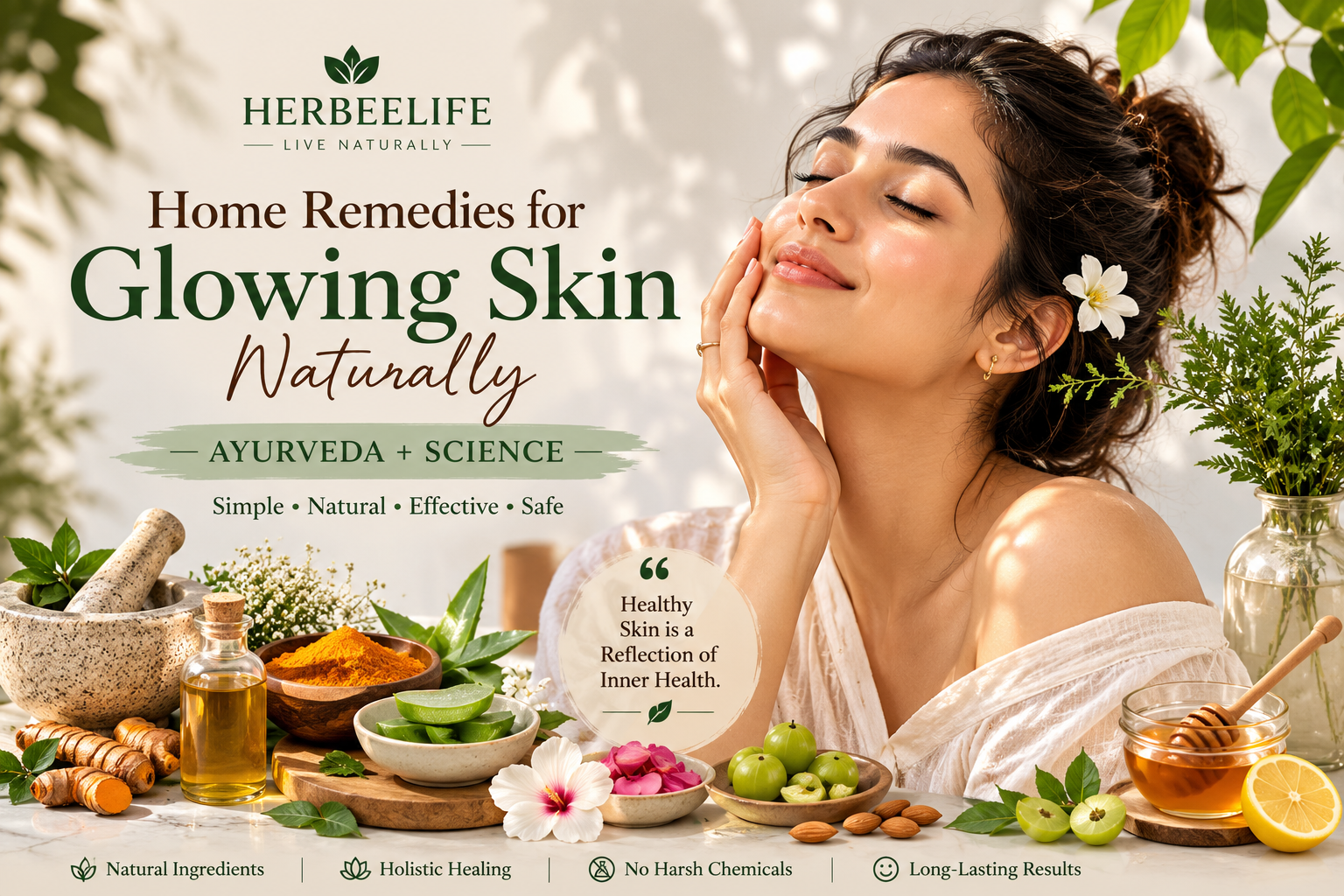 home remedies for glowing skin