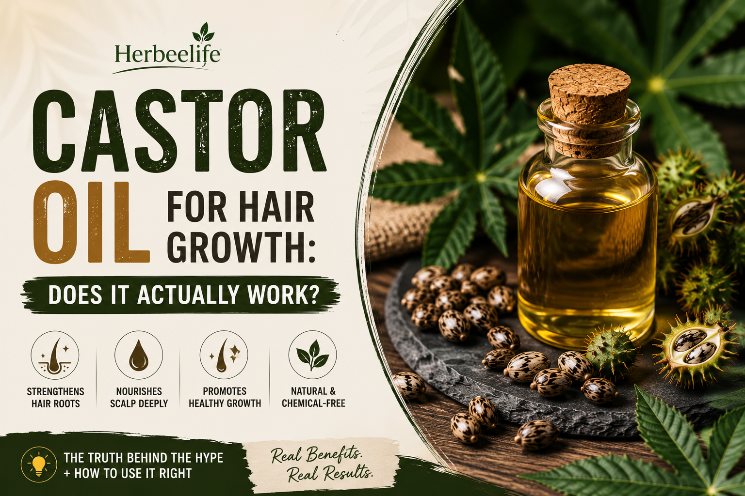 castor oil for hair growth