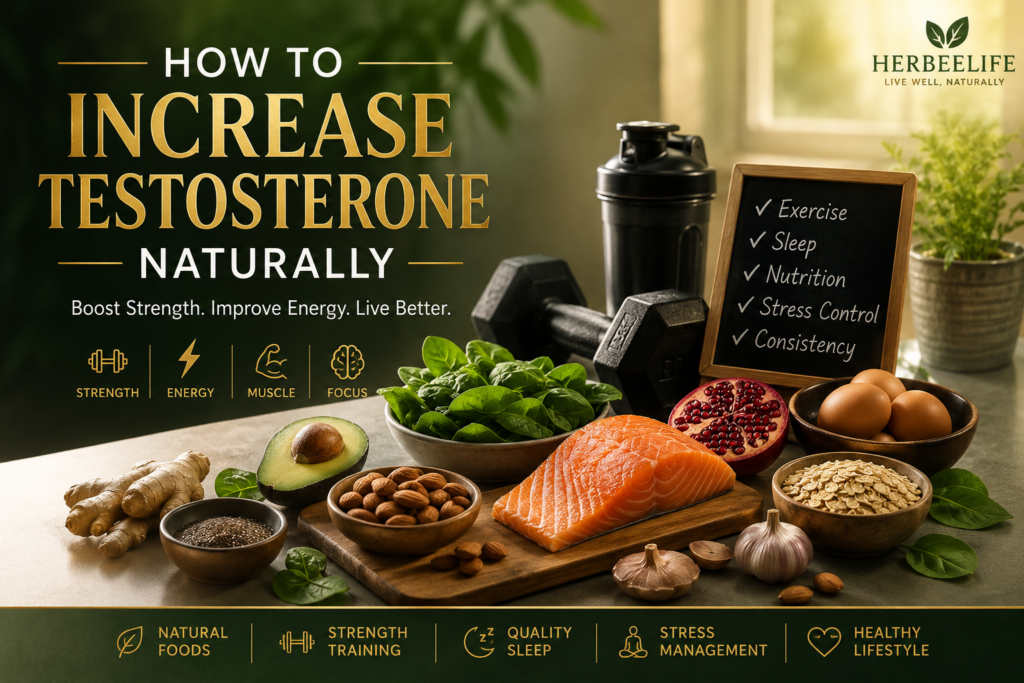how to increase testosterone naturally