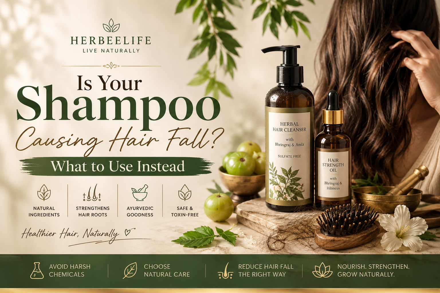 shampoo causing hair fall