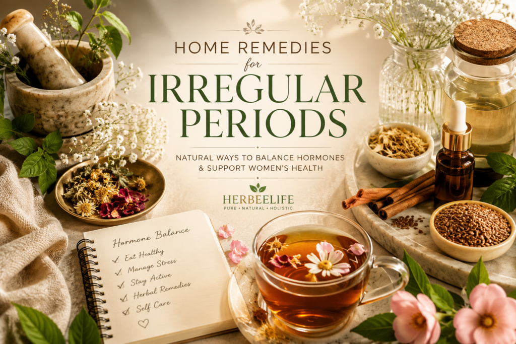 home remedies for irregular periods
