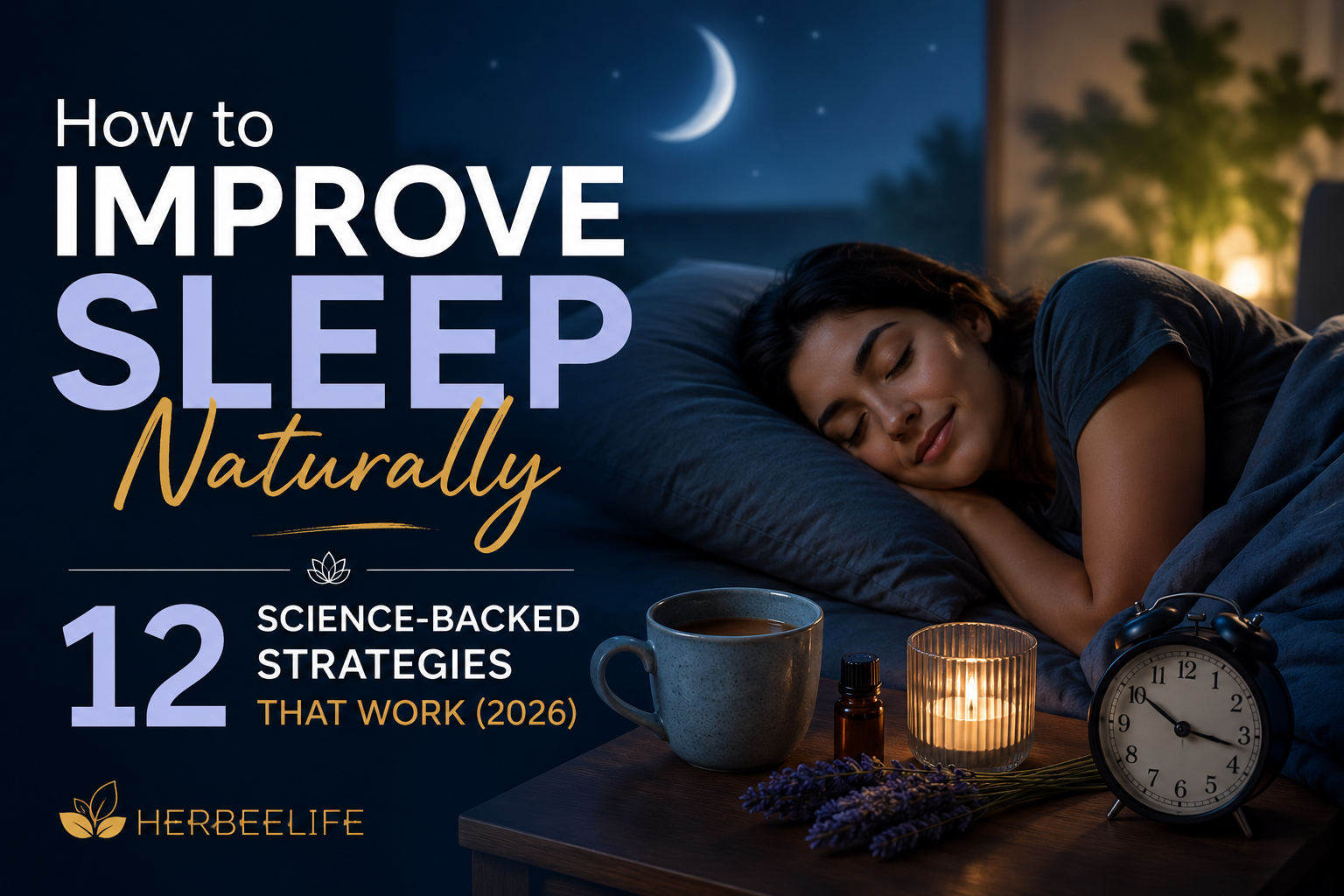 how to improve sleep naturally