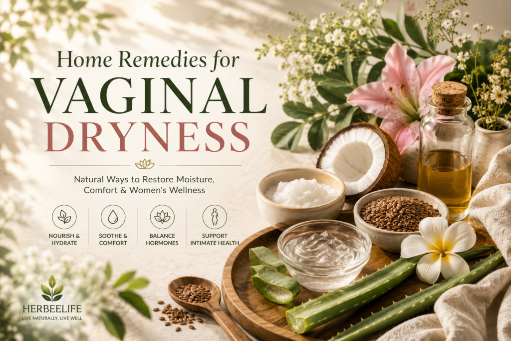 Natural Wellness Remedies Flat Lay