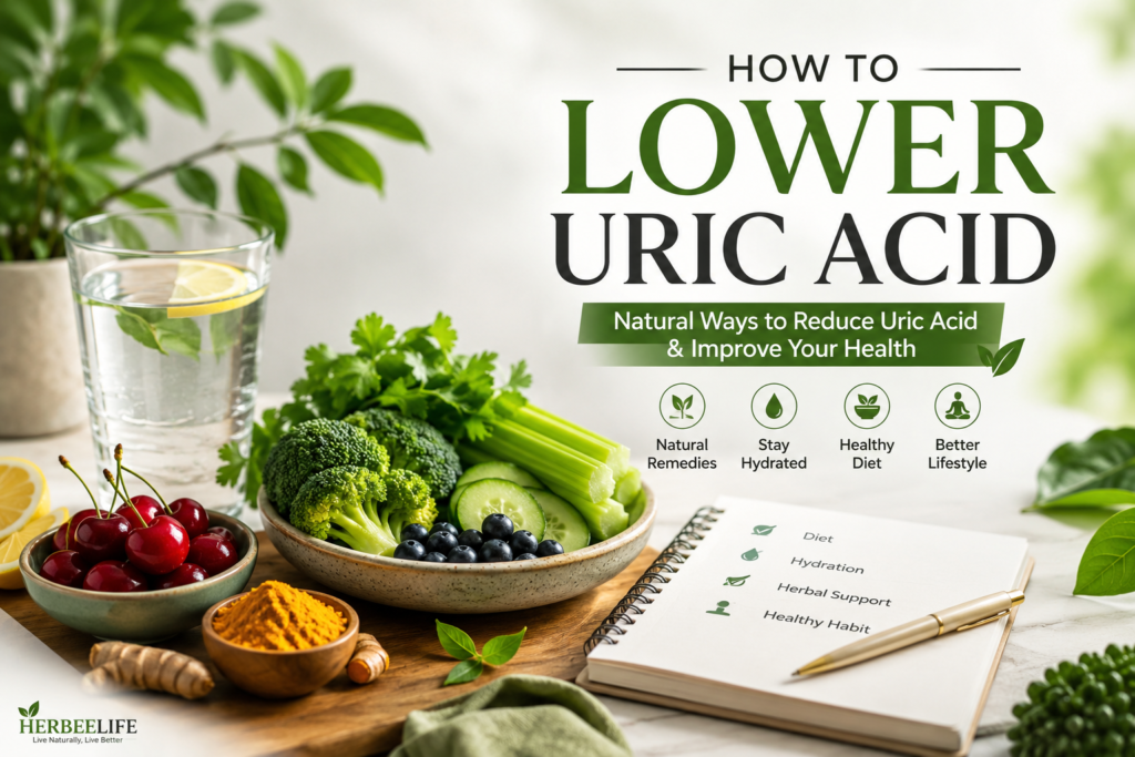 how to lower uric acid